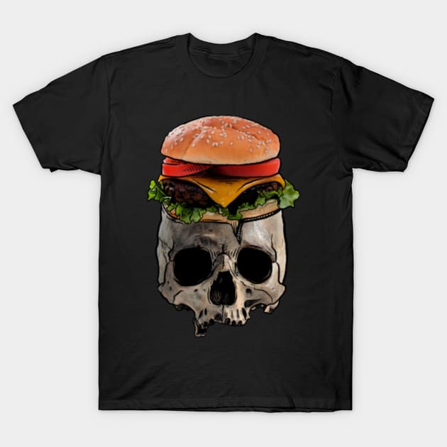 DEATH BURGER T-Shirt by gupikus